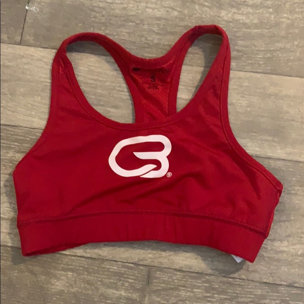 Holloway Cyclebar Logo Red Sports Bra Size S